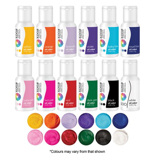 VIVID | PRIMARY PACK | OIL COLOURS | 12 x 21G | B/B 14/07/26