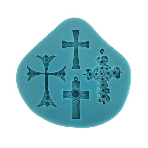 MULTIPLE CROSSES SILICONE MOULD