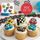 RACING CARS | SUGAR DECORATIONS | BOX OF 72