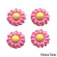 DAISY SWIRL SUGAR FLOWERS PINK | BOX OF 150