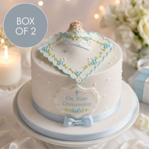SUGAR BABY LARGE BLUE | SUGAR DECORATIONS | BOX OF 2 | B/B 30/07/25
