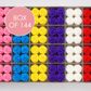 MEDIUM SWIRL ROSE SUGAR FLOWERS ASSORTED | BOX OF 144