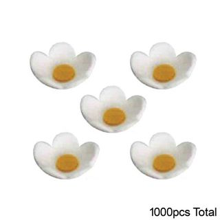 BLOSSOMS WHITE SMALL | SUGAR FLOWERS | BOX OF 1000