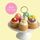 DAISY SWIRL SUGAR FLOWERS ASSORTED | BOX OF 150