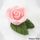 TINY PINK ROSE AND LEAF | SUGAR FLOWERS | BOX OF 144