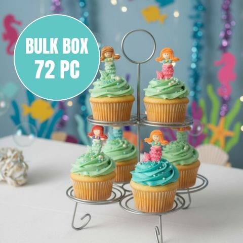 MERMAIDS | SUGAR DECORATIONS | BOX OF 72