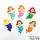 MERMAIDS | SUGAR DECORATIONS | BOX OF 72