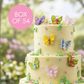 FS BUTTERFLY ASSORTED | SUGAR DECORATIONS | BOX OF 54