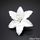 LILY SMALL WHITE | SUGAR FLOWERS | BOX OF 25