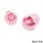 SINGLE ROSE SMALL PINK | SUGAR FLOWERS | BOX OF 18