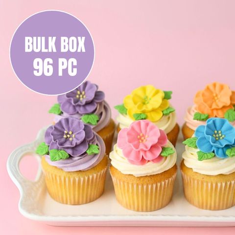 MINI DAINTY BESS ASSORTED | SUGAR FLOWERS | BOX OF 96