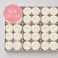 MEDIUM SWIRL ROSE SUGAR FLOWERS WHITE | BOX OF 144