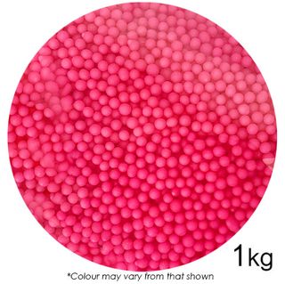 SPRINK'D | SUGAR BALLS | BRIGHT PINK | 4MM | 1KG | B/B 06/02/26