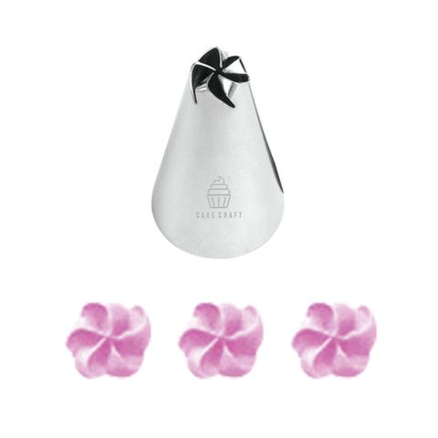 CAKE CRAFT 106 DROP FLOWER PIPING TIP STAINLESS STEEL