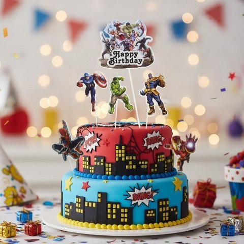 WISH | AVENGERS | TOPPER SET | 6 PC