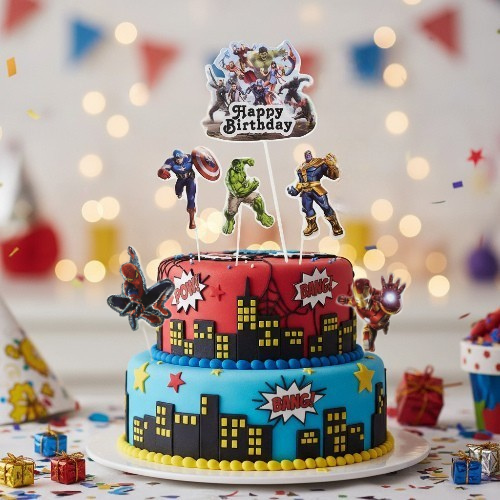 WISH | AVENGERS | TOPPER SET | 6 PC