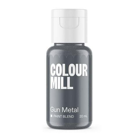 COLOUR MILL | GUN METAL | METALLIC PAINT BLEND | 20ML