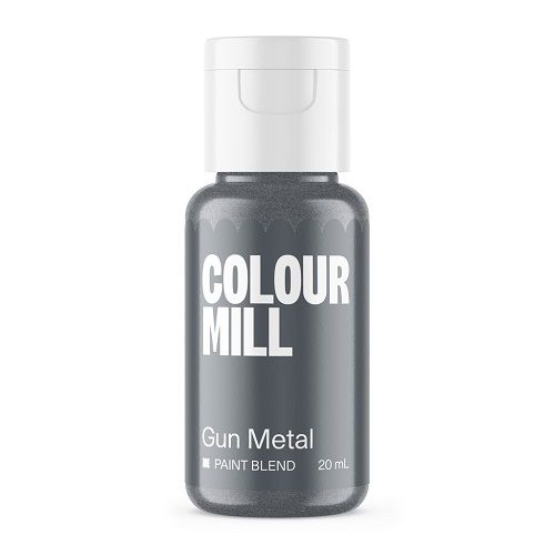 COLOUR MILL | GUN METAL | METALLIC PAINT BLEND | 20ML