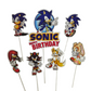 WISH | SONIC THE HEDGEHOG | TOPPER SET | 7 PC