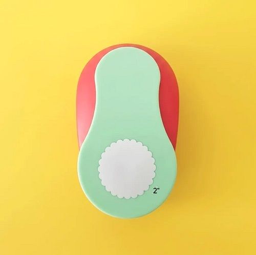 HOLE PUNCH | ROUND SCALLOP | 50MM