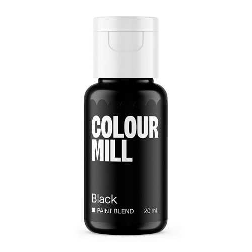 COLOUR MILL | BLACK | MATTE PAINT BLEND | 20ML