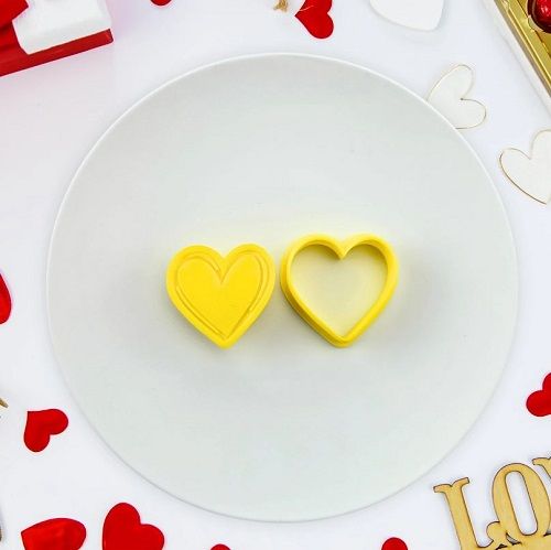 MINI DRAWN HEART DEBOSSER SET | 40MM | CCC