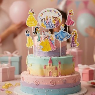 WISH | DISNEY PRINCESS | TOPPER SET | 8 PC