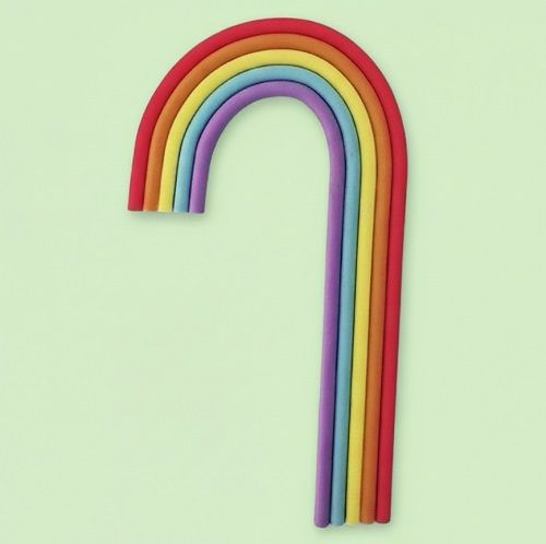 WISH | BRIGHT RAINBOW CAKE TOPPER