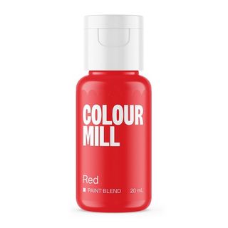 COLOUR MILL | RED | MATTE PAINT BLEND | 20ML