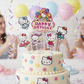 WISH | HELLO KITTY | TOPPER SET | 6 PC