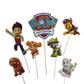 WISH | PAW PATROL | TOPPER SET | 6 PC