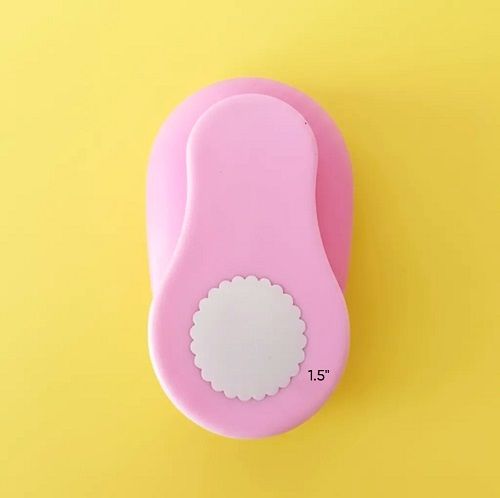 HOLE PUNCH | ROUND SCALLOP | 38MM