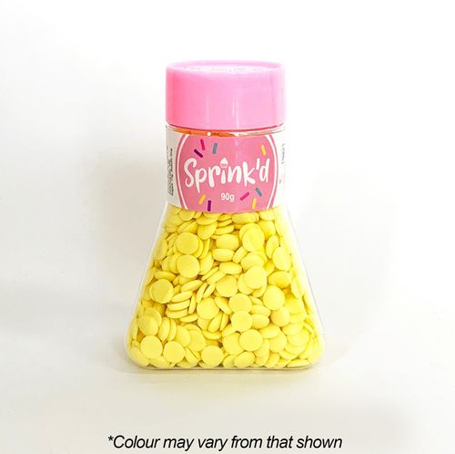 SPRINK'D | SEQUINS | YELLOW | 7MM | 90G | B/B 17/10/2026