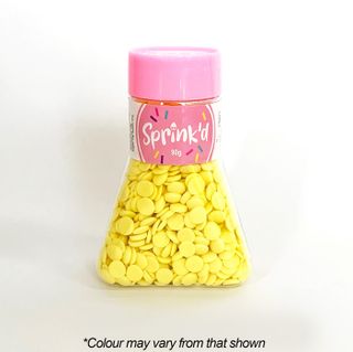 SPRINK'D | SEQUINS | YELLOW | 7MM | 90G | B/B 17/10/2026