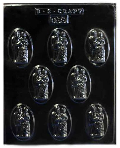 BRIDE AND GROOM  CHOCOLATE MOULD