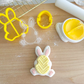EASTER BUNNY CUTTER & DEBOSSER SET | SMALL | CCC