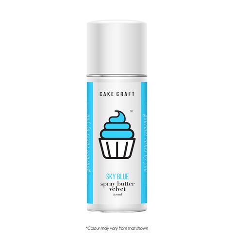 CAKE CRAFT | SPRAY BUTTER VELVET | SKY BLUE | 400ML