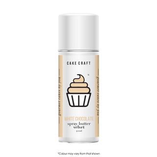 CAKE CRAFT | SPRAY BUTTER VELVET | WHITE CHOCOLATE | 400ML