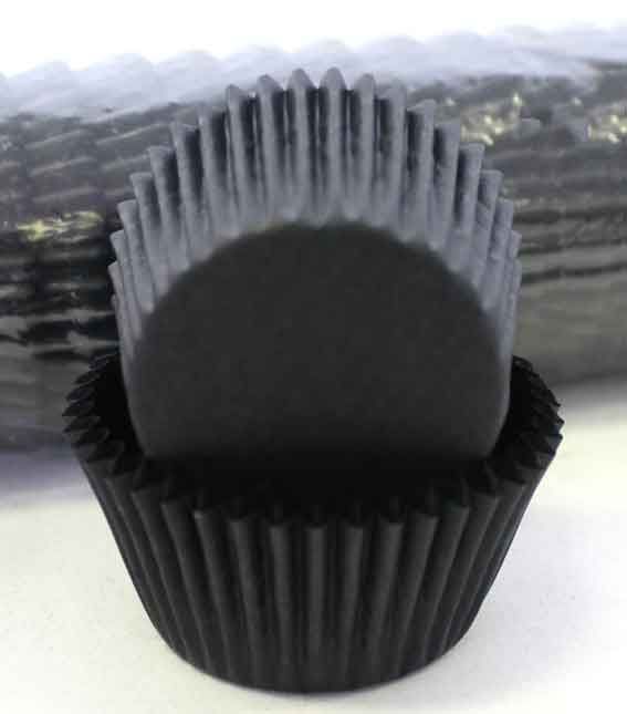 Black cupcake outlet liners