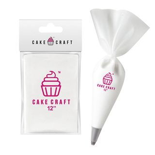 CAKE CRAFT | COTTON PASTRY/PIPING BAG | 12 INCH | REUSABLE HEAVY DUTY