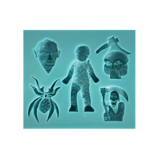 HALLOWEEN SCAREY'S SILICONE MOULD