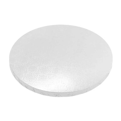 CAKE BOARD | WHITE | 10 INCH | ROUND | MDF | 15MM THICK