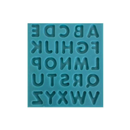 BUBBLE ALPHABET SILICONE MOULD