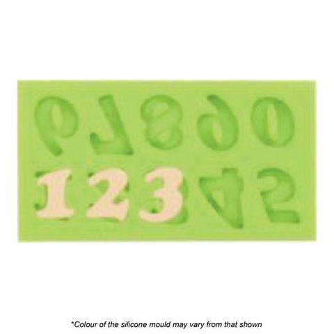 NUMBER SET 1 SILICONE MOULD