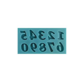 NUMBER SET 1 SILICONE MOULD