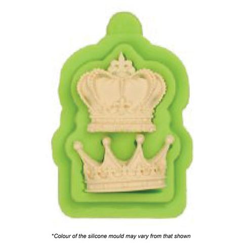 KING AND QUEEN CROWN SILICONE MOULD
