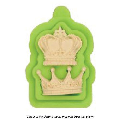 KING AND QUEEN CROWN SILICONE MOULD