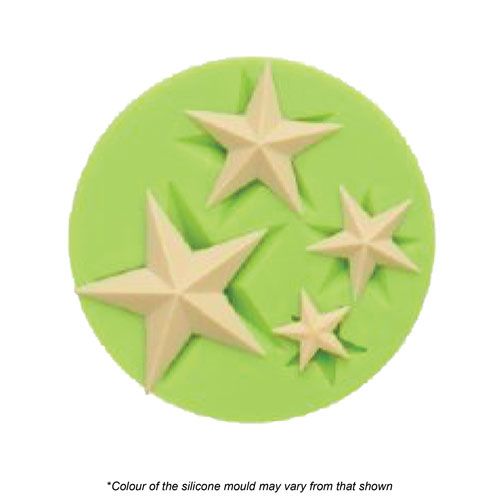 ASSORTED STAR SILICONE MOULD