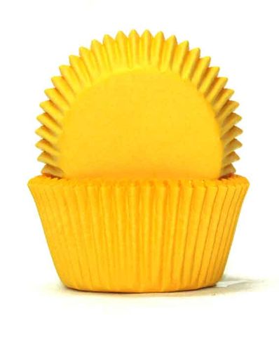 700 BAKING CUPS - YELLOW - 100 PIECE PACK