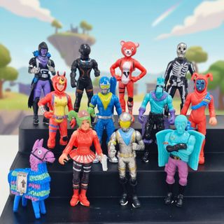 FORTNITE | PLASTIC FIGURINES | 12 PIECE SET
